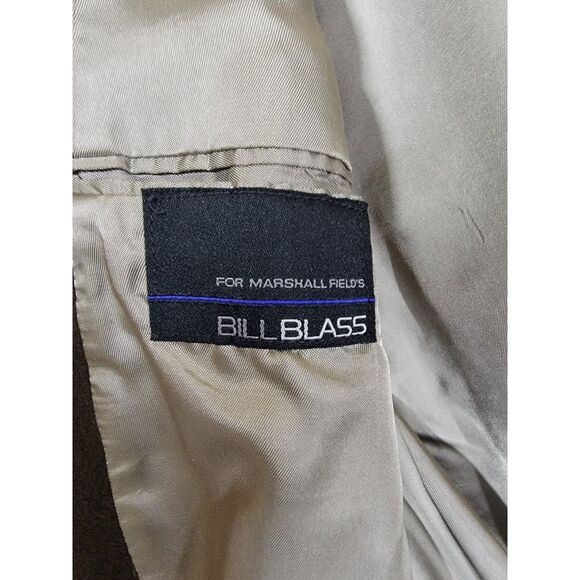 Bill Blass 100% Cashmere Brown Sport Coat Suit Jacket Blazer - 48L - Picture 9 of 10